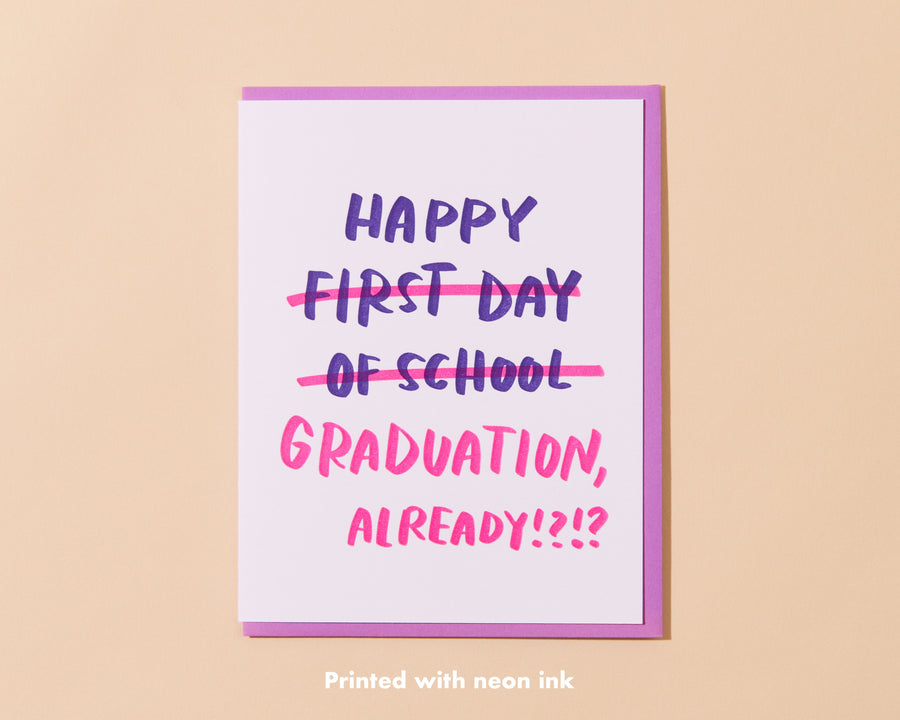 Graduation, Already Card-Greeting Cards-And Here We Are