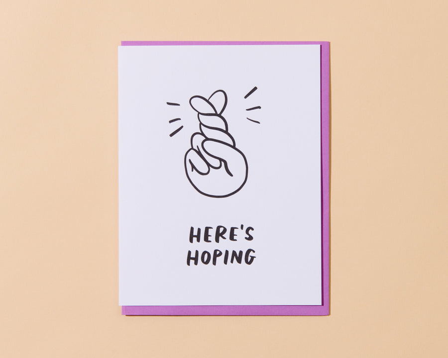 Here's Hoping Card-Greeting Cards-And Here We Are