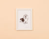 Hound Dog 5x7 Art Print-Art Prints-And Here We Are