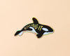 Holographic Vinyl Sticker—Killing It (Orca, Whale)-Stickers-And Here We Are