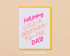 Letterpress Mother's Day Card—Like A Mother (Mother Figure)-Greeting Cards-And Here We Are