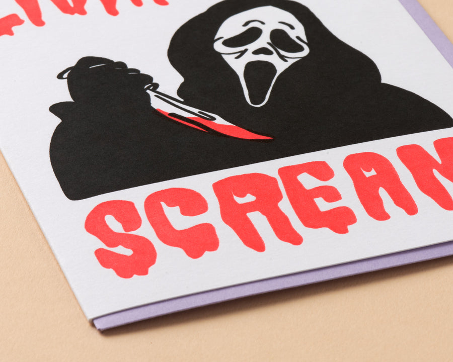 Livin' the Scream Card-Greeting Cards-And Here We Are
