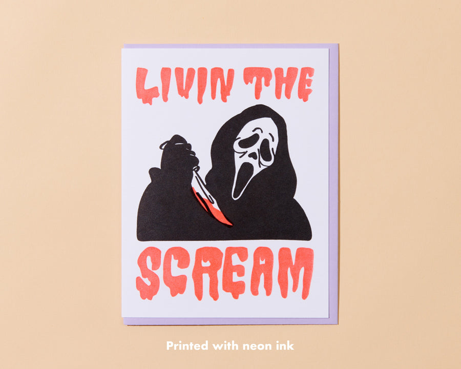Livin' the Scream Card-Greeting Cards-And Here We Are