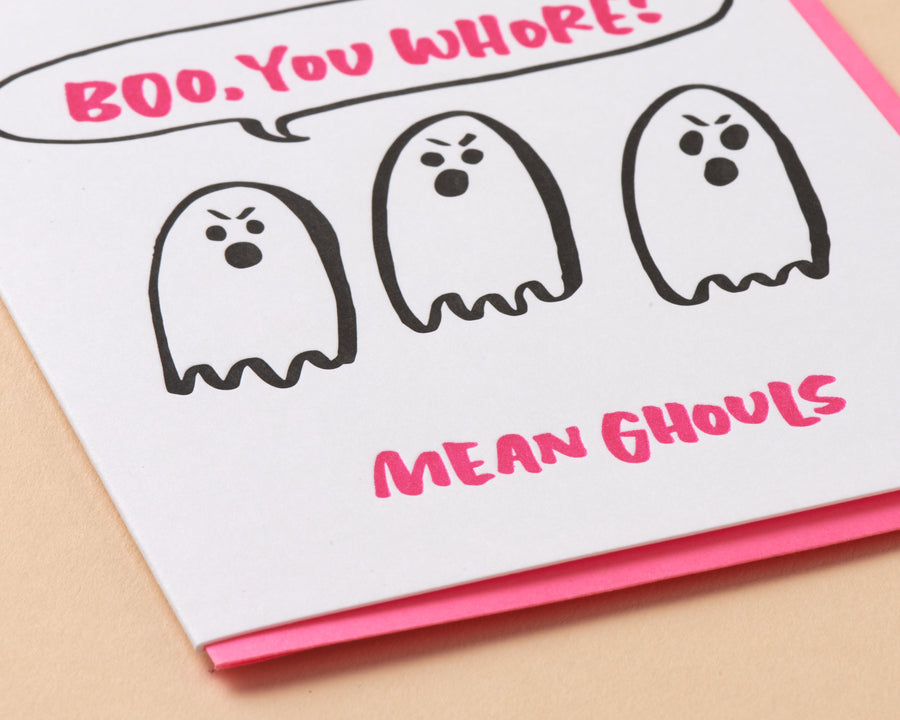 Mean Ghouls Card-Greeting Cards-And Here We Are