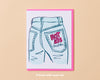 Mom Jeans Card-Greeting Cards-And Here We Are