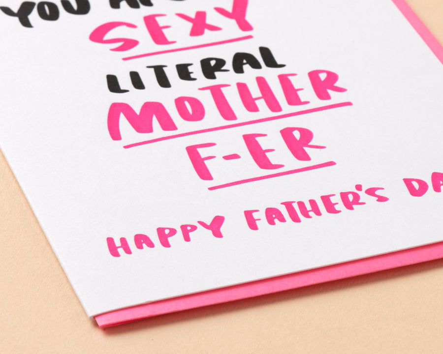 Mother F-er Card-Greeting Cards-And Here We Are