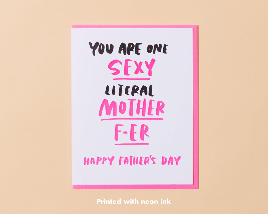 Mother F-er Card-Greeting Cards-And Here We Are