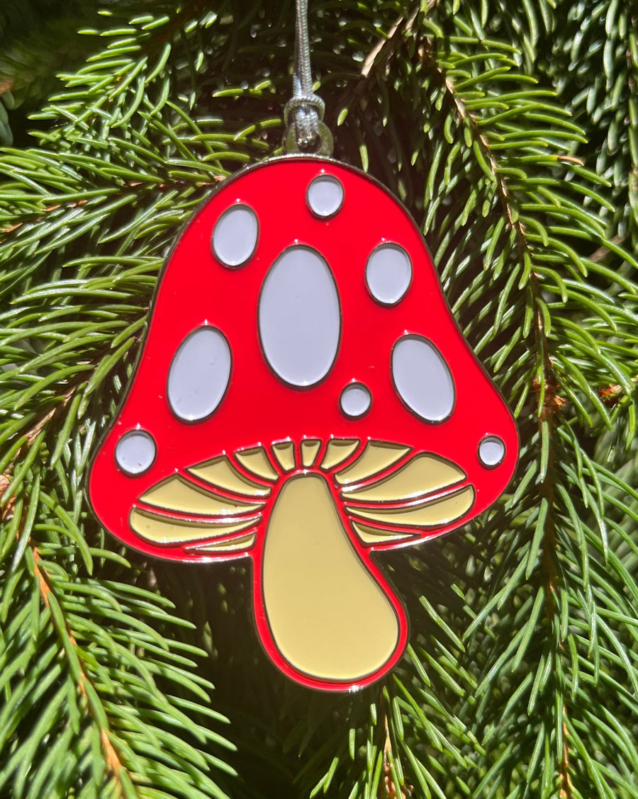 Mushroom Ornament-Ornaments-And Here We Are