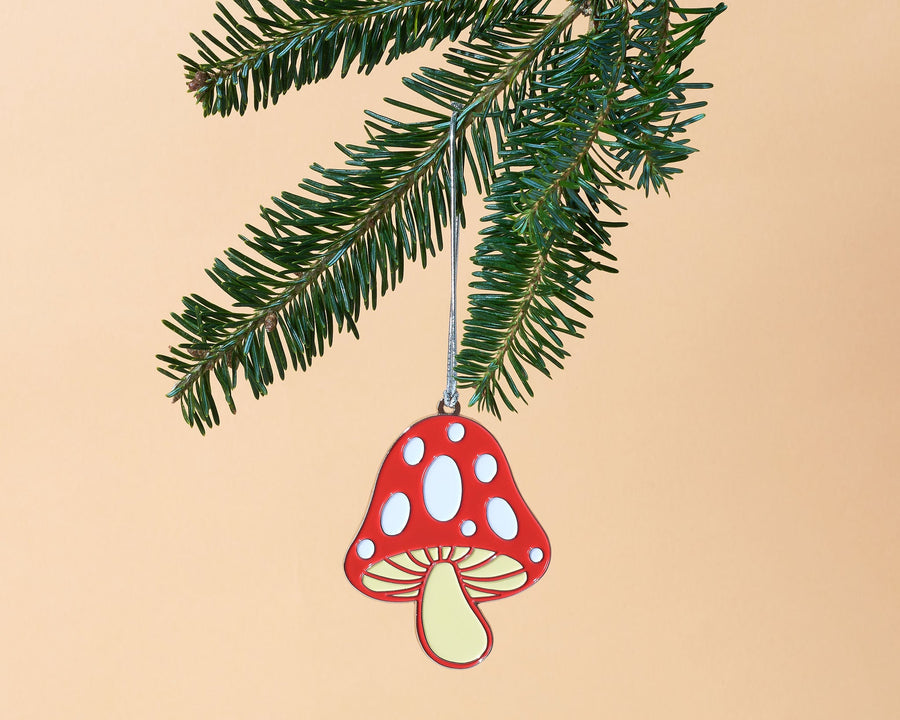 Mushroom Ornament-Ornaments-And Here We Are