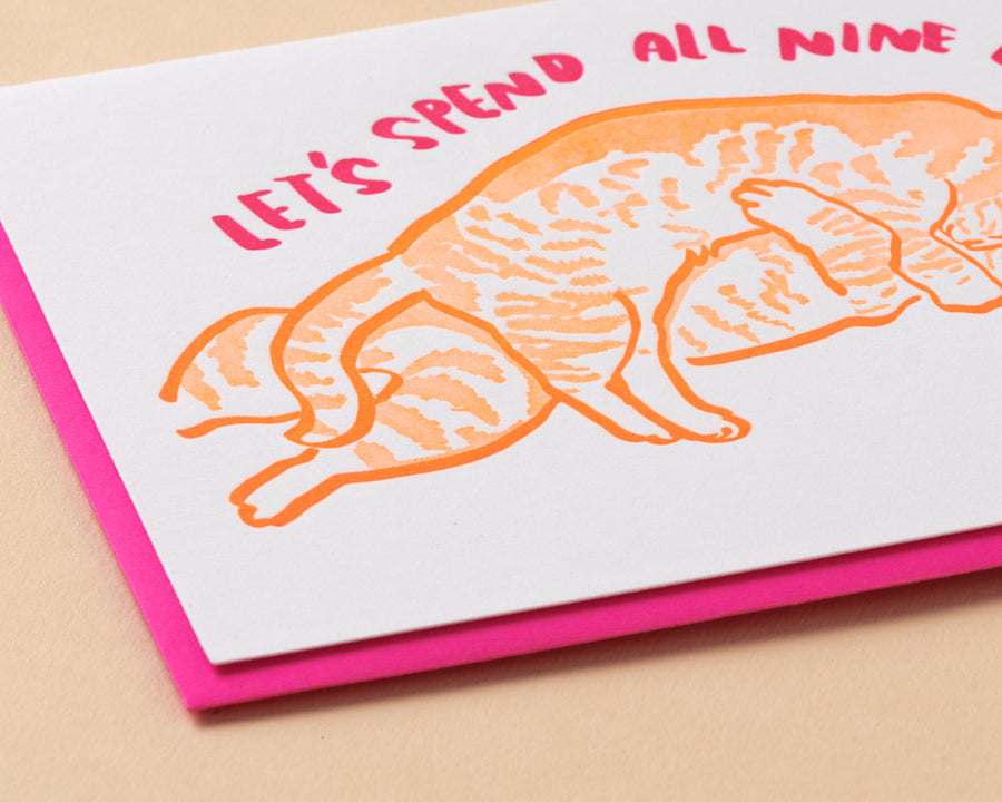 Nine Lives Card-Greeting Cards-And Here We Are