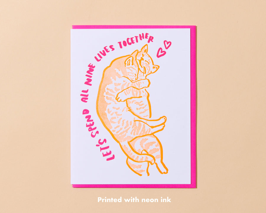 Nine Lives Card-Greeting Cards-And Here We Are
