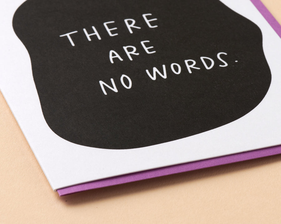 No Words Card-Greeting Cards-And Here We Are