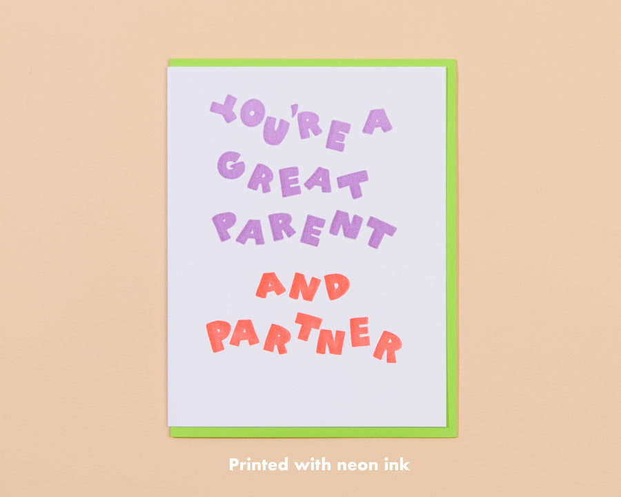 Parent and Partner Card-Greeting Cards-And Here We Are