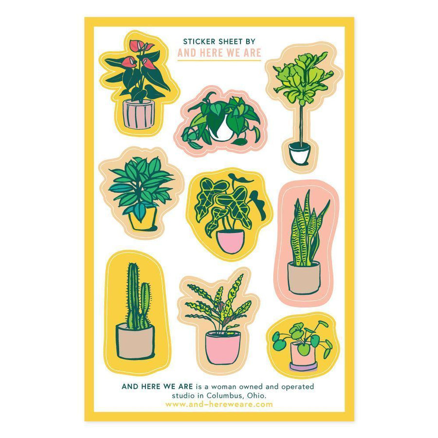Planttern Sticker Sheet-Stickers-And Here We Are