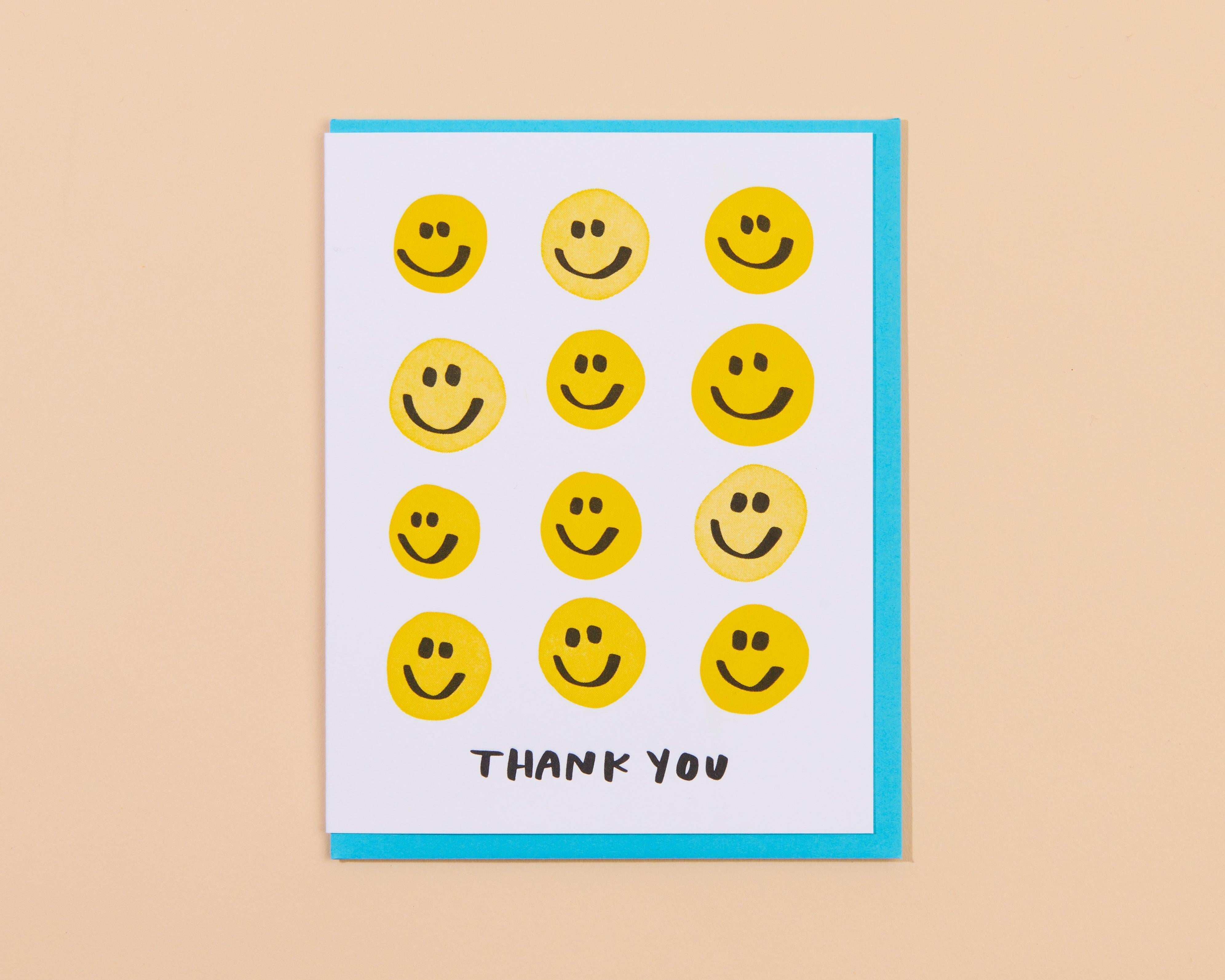 Smiley Face Thank You