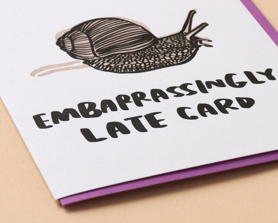 Snail Card-Greeting Cards-And Here We Are