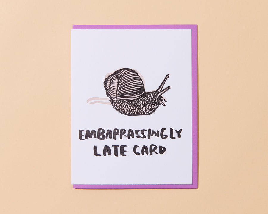 Snail Card-Greeting Cards-And Here We Are