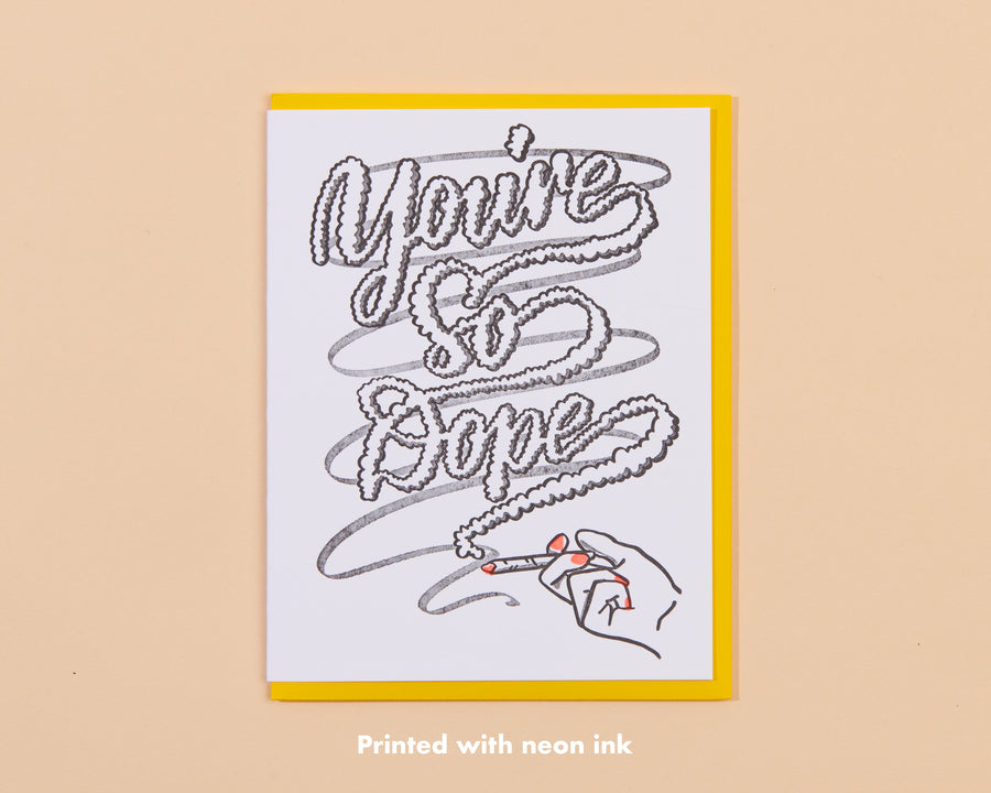 So Dope Card-Greeting Cards-And Here We Are