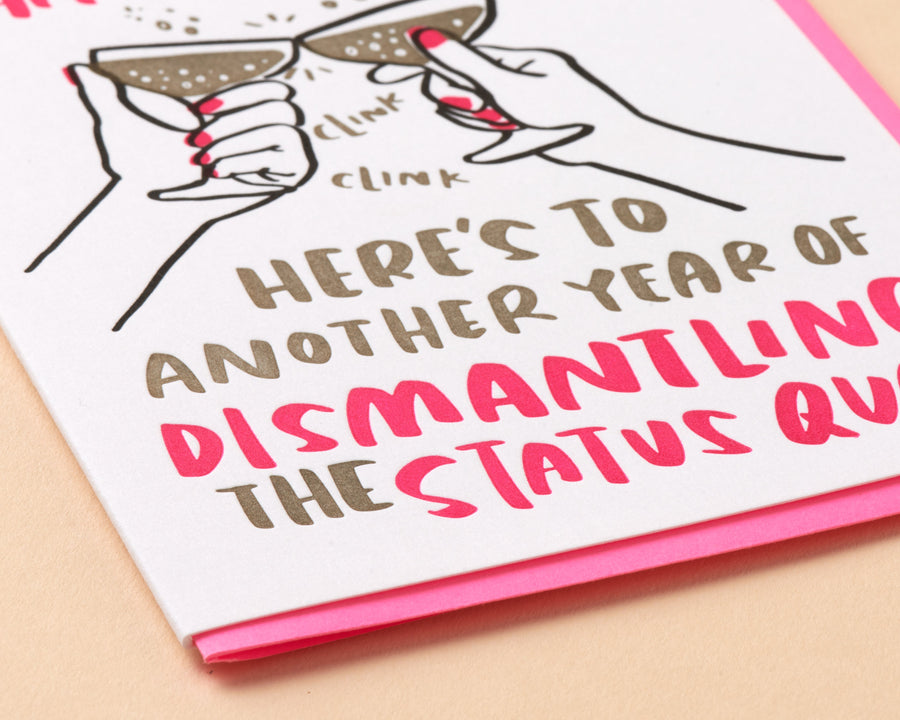Status Quo Card-Greeting Cards-And Here We Are