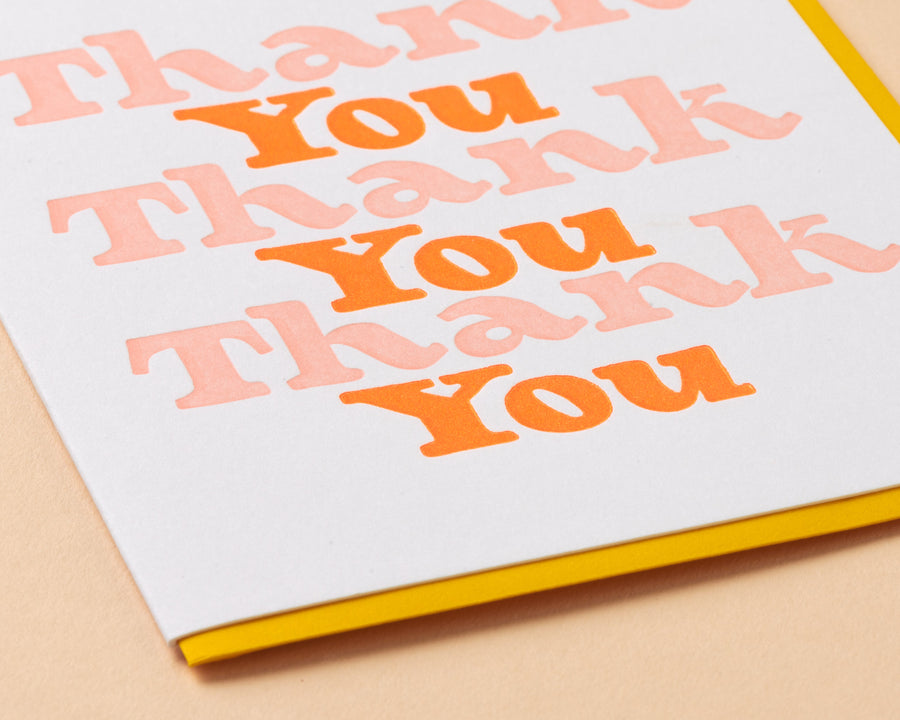 Thank You, Thank You, Thank You Card-Greeting Cards-And Here We Are