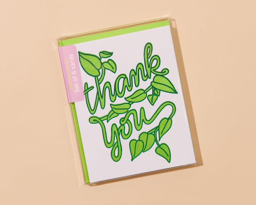 Thank You Vine Card-Greeting Cards-And Here We Are