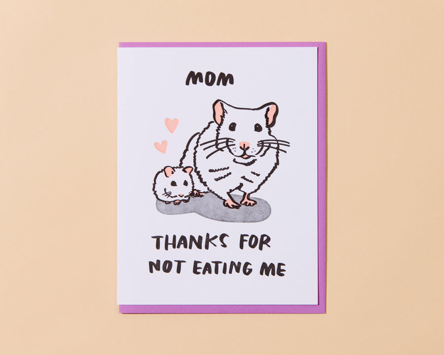 Thanks for Not Eating Me Card-Greeting Cards-And Here We Are