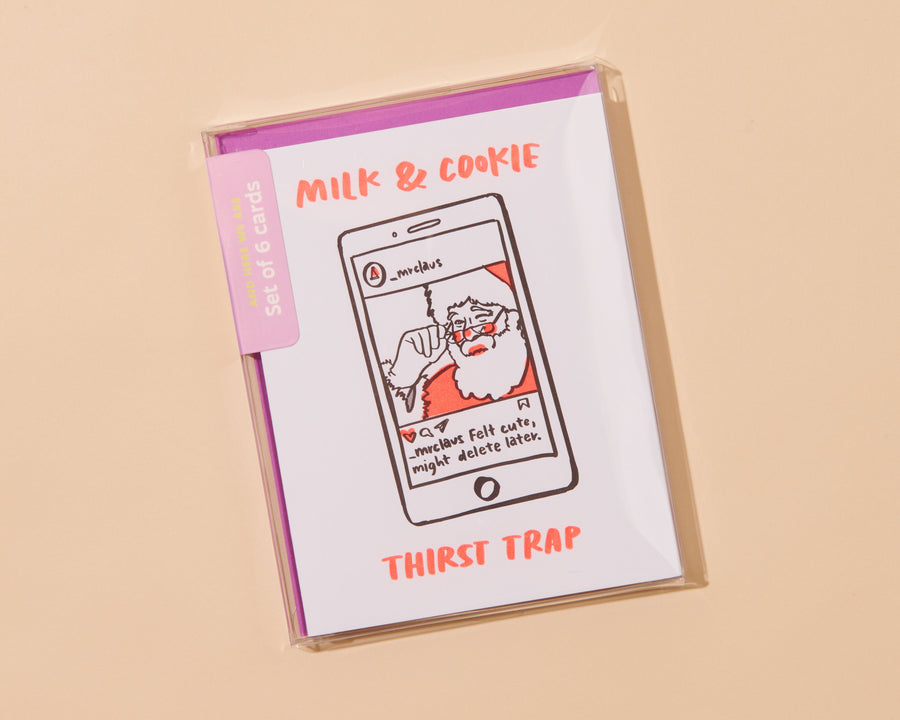 Thirst Trap Card-Greeting Cards-And Here We Are