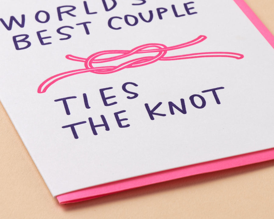 Ties the Knot Card-Greeting Cards-And Here We Are