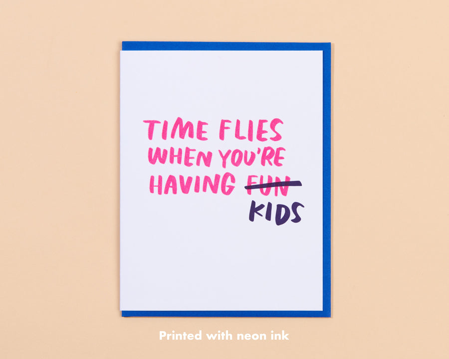 Time Flies Card-Greeting Cards-And Here We Are