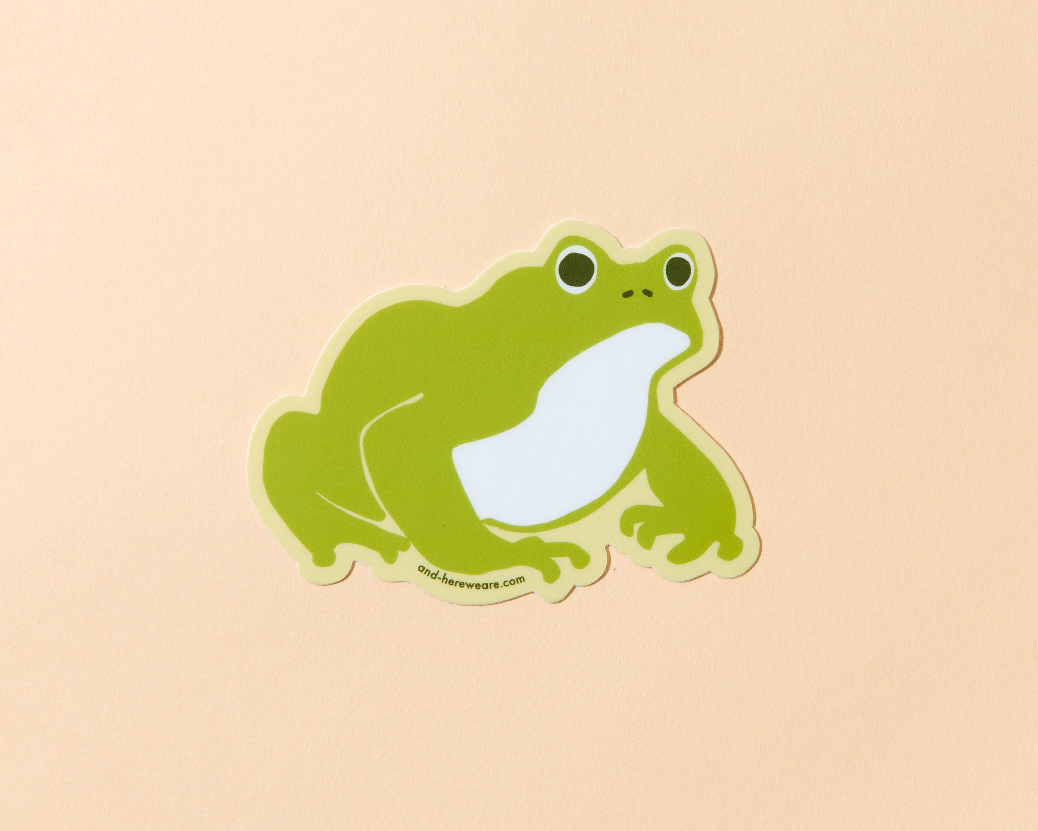Toad Sticker – And Here We Are