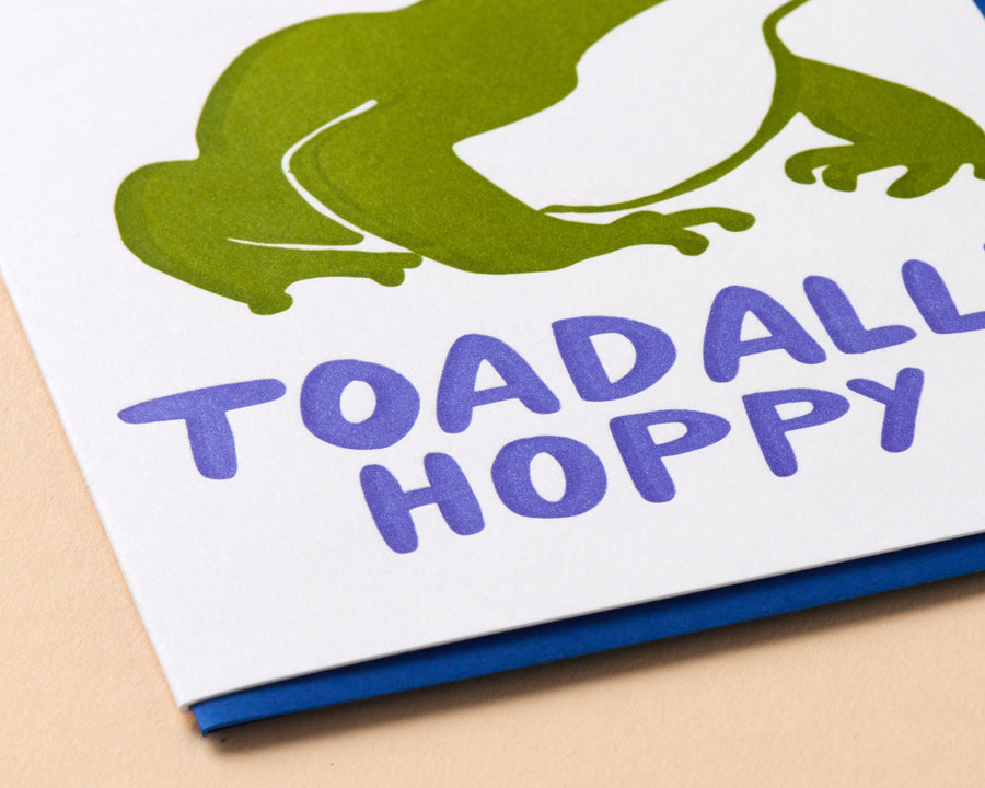 Toadally Hoppy Card-Greeting Cards-And Here We Are