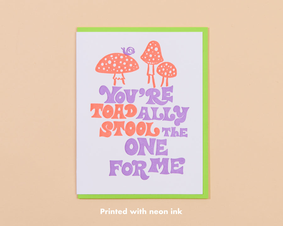 Toadally Stool Card-Greeting Cards-And Here We Are