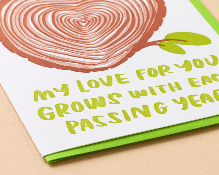 Tree Rings Card-Greeting Cards-And Here We Are