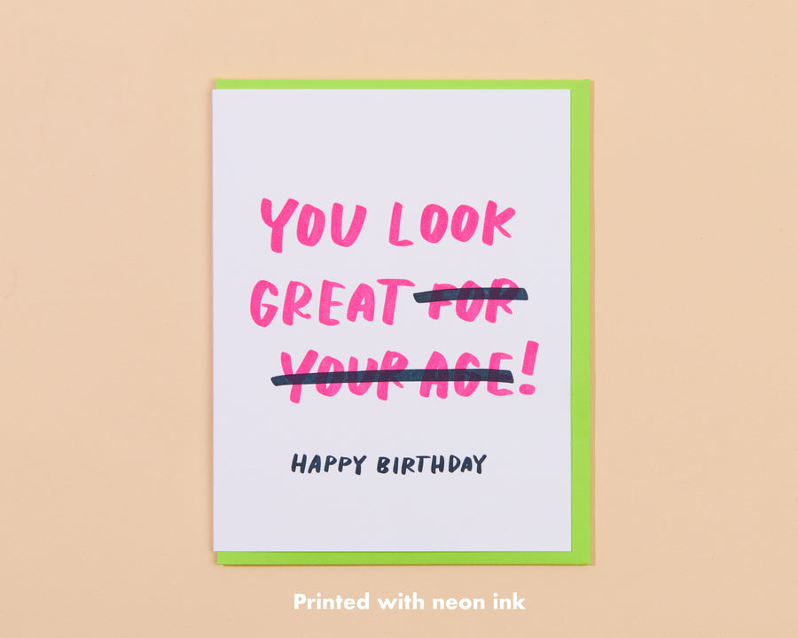 You Look Great Card-Greeting Cards-And Here We Are