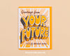 Letterpress Congrats Card—Your Future is Bright (Graduation)-Greeting Cards-And Here We Are